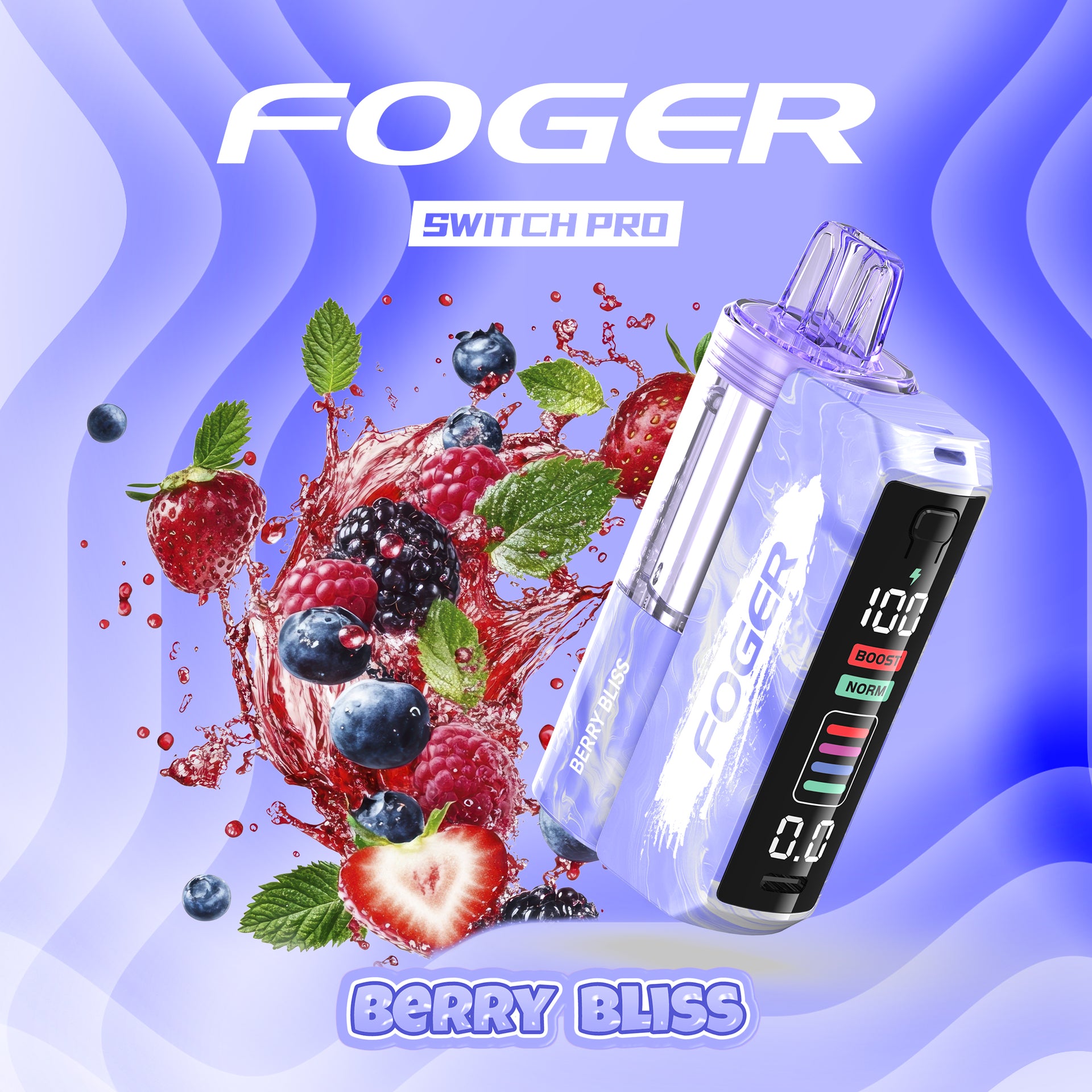 Berry Bliss Foger Switch Pro Kit | 30K Puffs