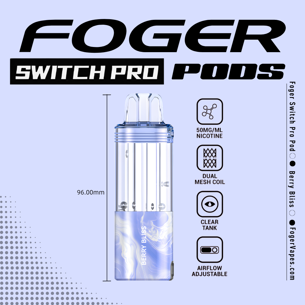 Berry Bliss Foger Switch Pro Pod | 30K Puffs
