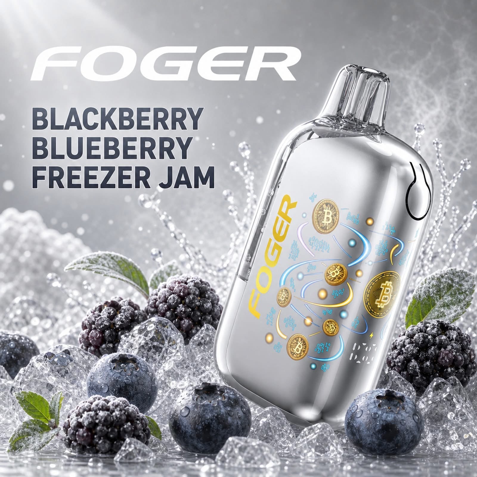 Blackberry Blueberry Freezer Jam Foger Bit 35K Puffs