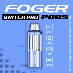 Blueberry Watermelon Foger Switch Pro Pod 30K Puffs