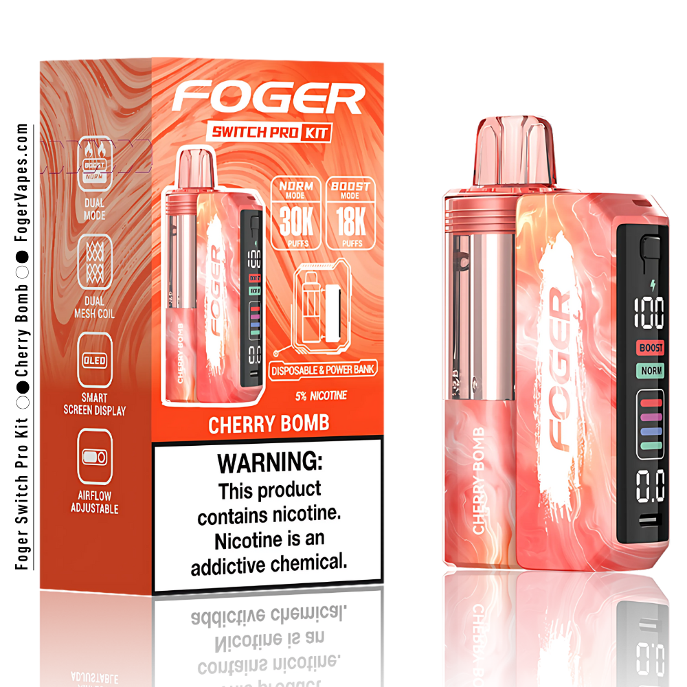 Cherry Bomb Foger Switch Pro Kit | 30K Puffs