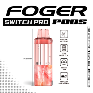 Cherry Bomb Foger Switch Pro Pod | 30K Puffs