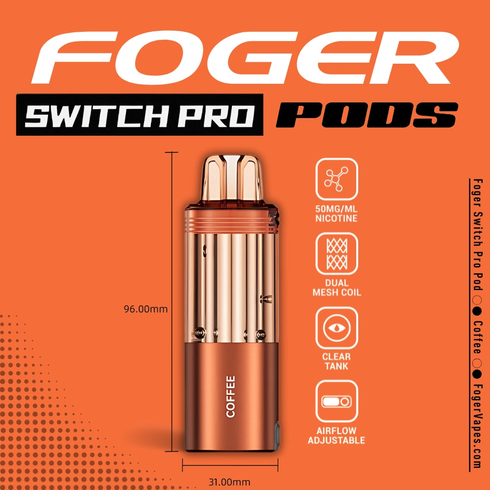 Coffee Foger Switch Pro Pod 30K Puffs