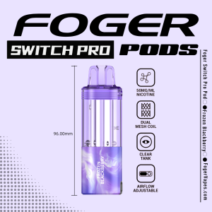 Frozen Blackberry Foger Switch Pro Pod | 30K Puffs