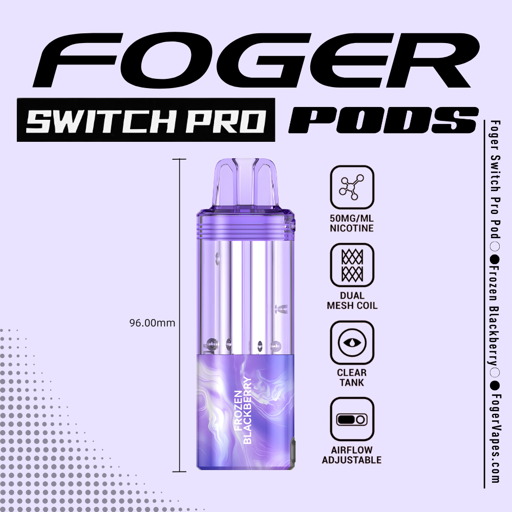 Frozen Blackberry Foger Switch Pro Pod | 30K Puffs