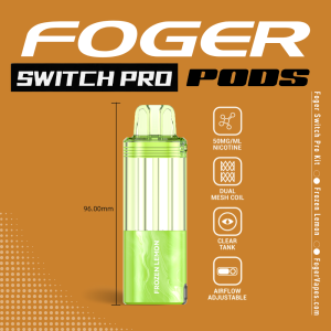 Frozen Lemon Foger Switch Pro Pod 30K Puffs