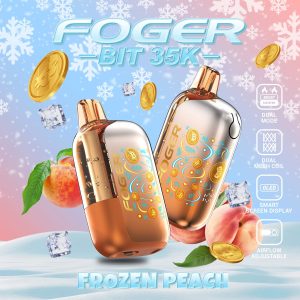 Frozen Peach Foger Bit 35K Puffs