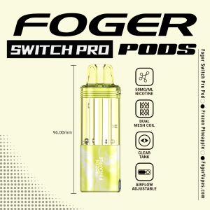 Frozen Pineapple Foger Switch Pro Pod | 30K Puffs