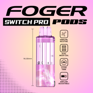 Frozen Strawberry Grapefruit Foger Switch Pro Pod 30K Puffs