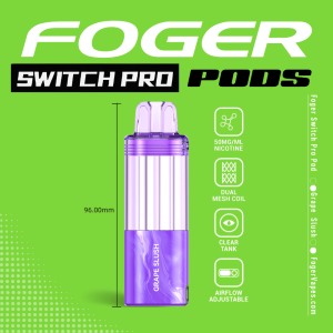 Grape Slush Foger Switch Pro Pod 30K Puffs