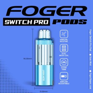 Gum Mint Foger Switch Pro Pod 30K Puffs