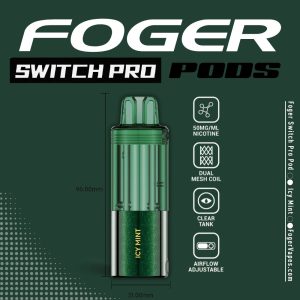 Icy Mint Foger Switch Pro Pod 30K Puffs