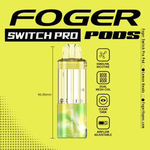 Lemon Heads Foger Switch Pro Pod | 30K Puffs