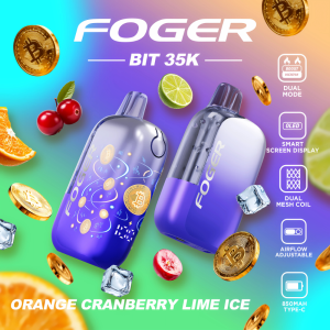 Orange Cranberry Lime Ice Foger Bit 35K Puffs