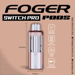 Pineapple Coconut Foger Switch Pro Pod 30K Puffs