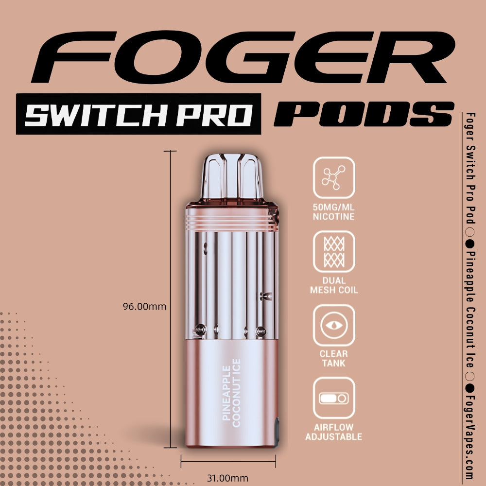 Pineapple Coconut Foger Switch Pro Pod 30K Puffs