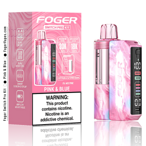 Pink & Blue Foger Switch Pro Kit | 30K Puffs