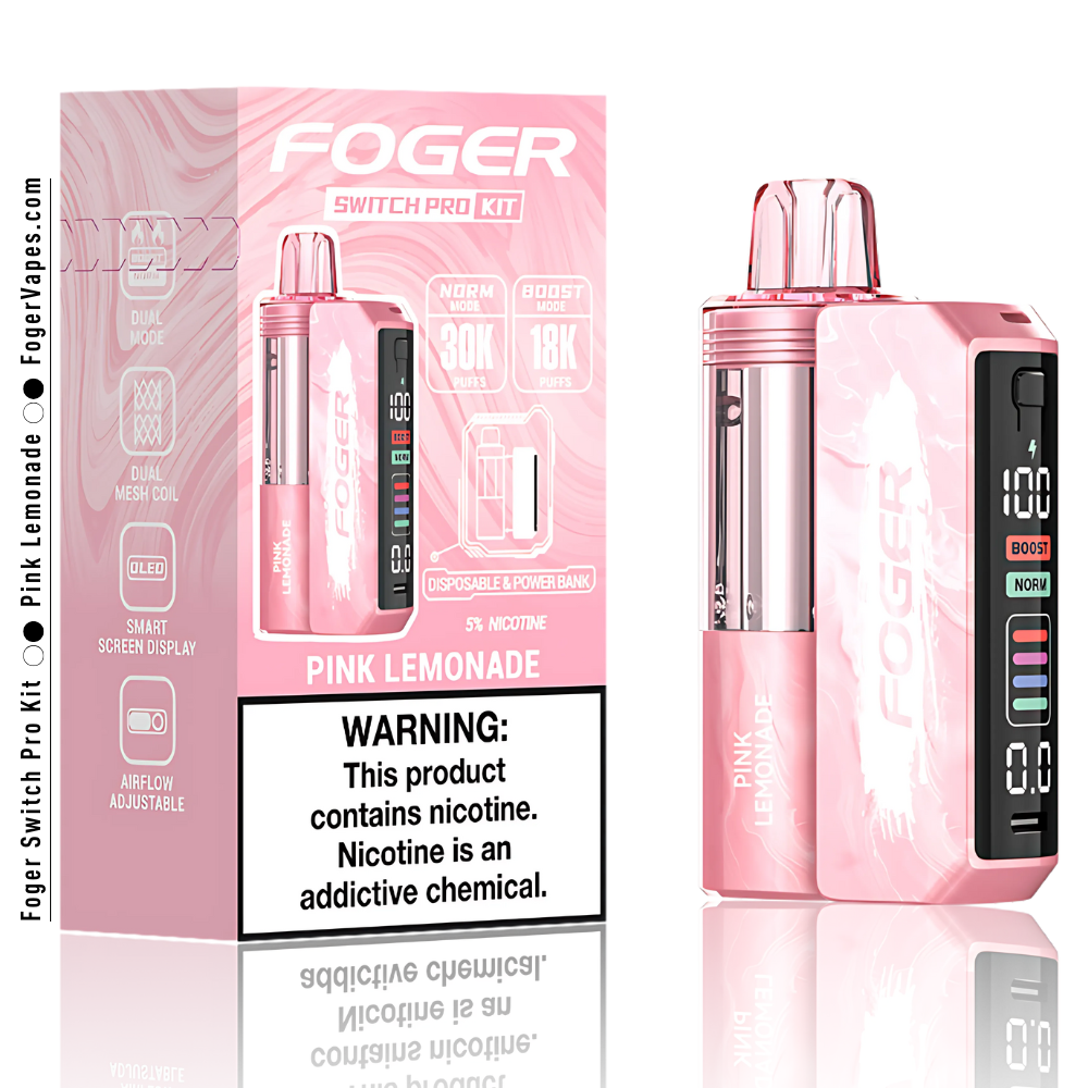 Pink Lemonade Foger Switch Pro Kit | 30K Puffs