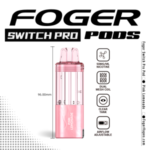 Pink Lemonade Foger Switch Pro Pod | 30K Puffs