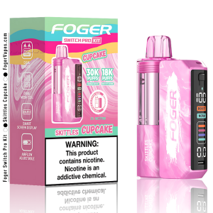 Skittles Cupcake Foger Switch Pro Kit | 30K Puffs