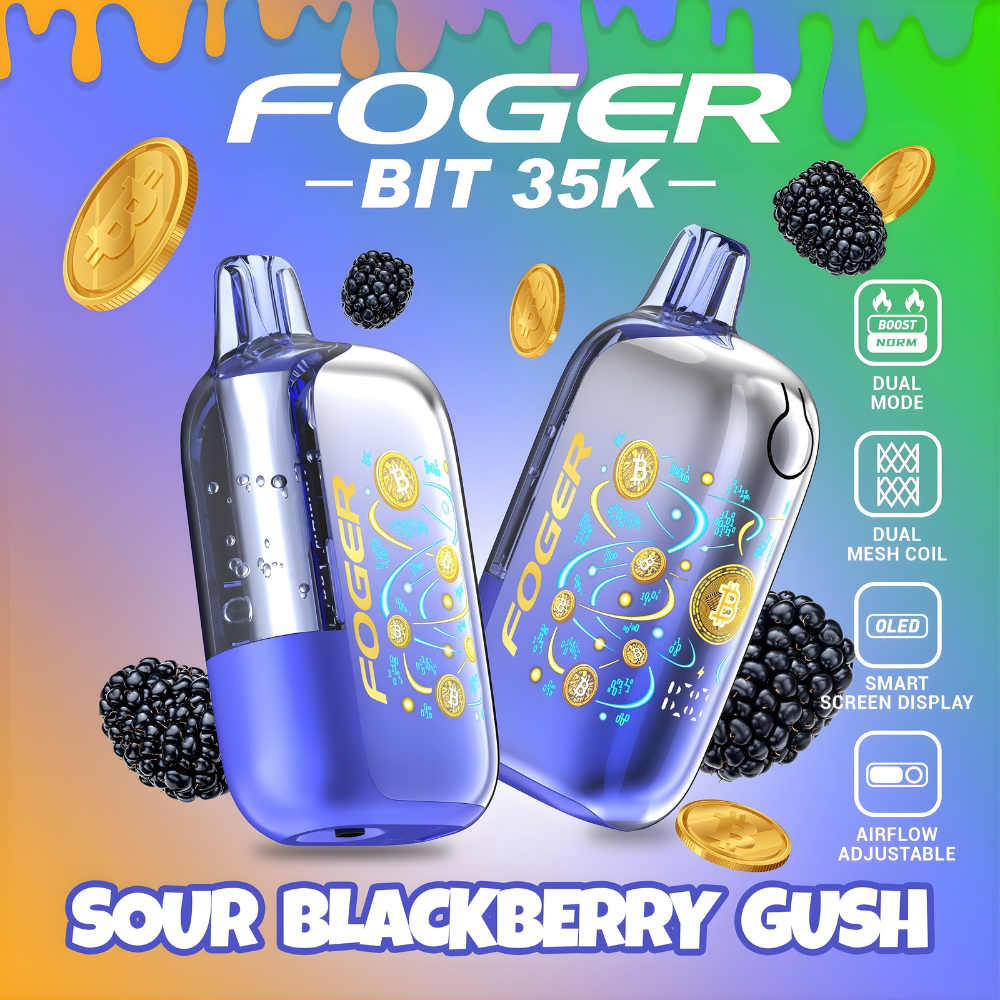 Sour Blackberry Gush Foger Bit 35K | 35K Puffs