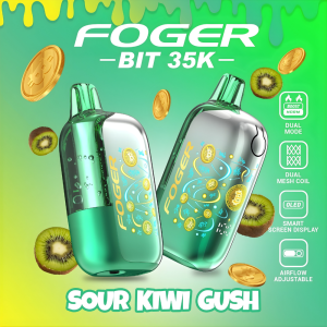 Sour Kiwi Gush Freezer Foger Bit 35K Puffs