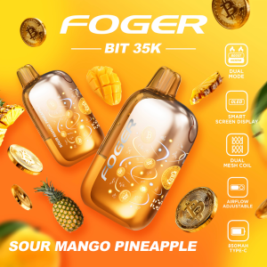 Sour Mango Pineapple Foger Bit 35K Puffs