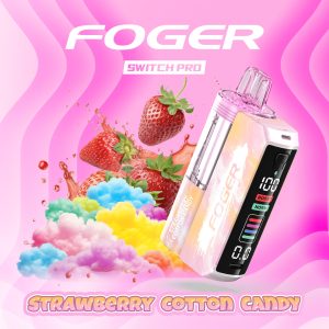 Strawberry Cotton Candy Foger Switch Pro Kit | 30K Puffs