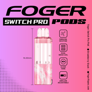 Strawberry Slush Foger Switch Pro Pod | 30K Puffs