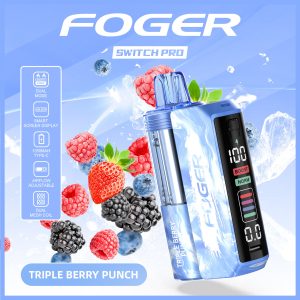 Triple Berry Punch Foger Switch Pro Kit | 30K Puffs