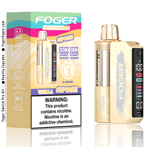 Vanilla Cupcake Foger Switch Pro Kit | 30K Puffs