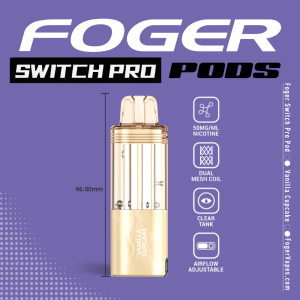 Vanilla Cupcake Foger Switch Pro Pod | 30K Puffs