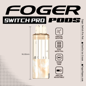 Vanilla Ice Cream Foger Switch Pro Pod | 30K Puffs
